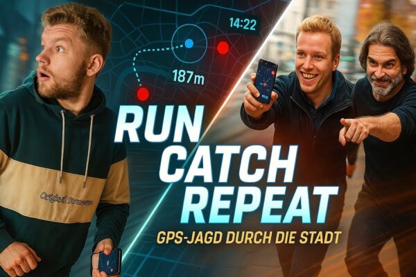 GPS Jagd durch die Stadt –  Run Catch Repeat