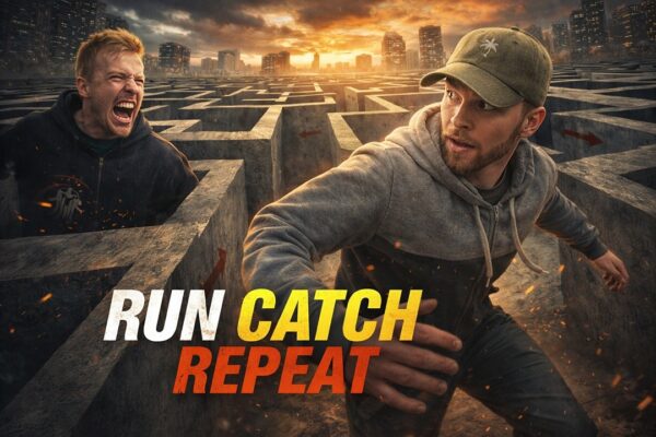 Run Catch Repeat – 1v1 – Verzweifelte Jagd durch die ganze Stadt