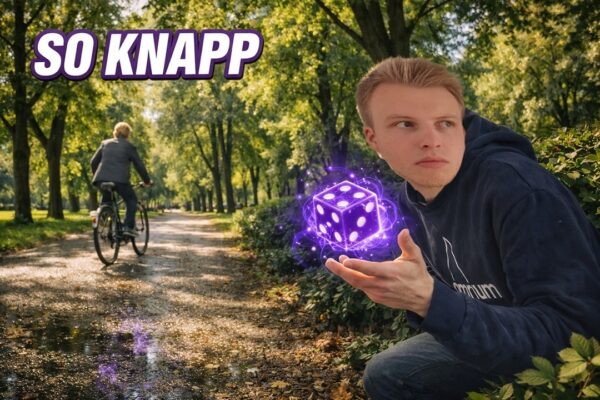 Es ist viel zu knapp! – GPS Jagd durch die ganze Stadt
